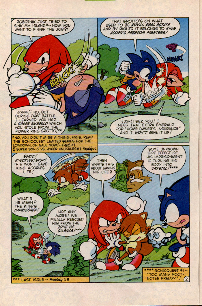 Sonic - Archie Adventure Series January 1997 Page 2